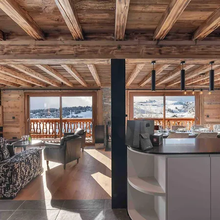 Chalet Pour 10 Avec Sauna Et Confort A - Fr-1-809-11 Les Saisies
